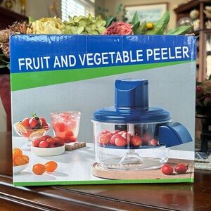 Brand New Fruit & Vegetable Peeler Electric Automatic Skin Remover Tool Kitchen